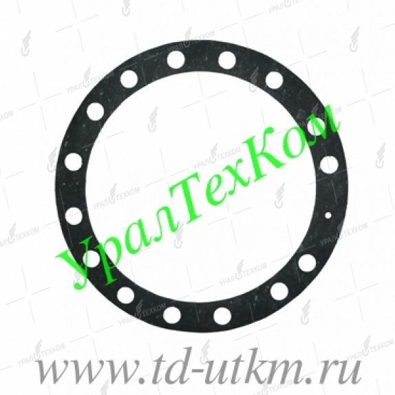55571-2304052 Прокладка цапфы переднего моста 14 отв. "паронит" 0,6 мм.