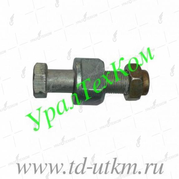 4320-2902043/18/08 Болт ушка передней рессоры с гайкой, втулкой (УТКМ)