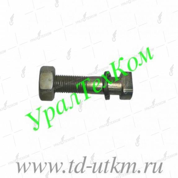 375-1802228 Болт крепления барабана ручного тормоза "резаный" с гайкой и шайбой М10