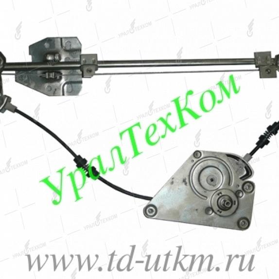 4320-6104011 Стеклоподъемник в сб. "левый" н/о (АЗ УРАЛ)