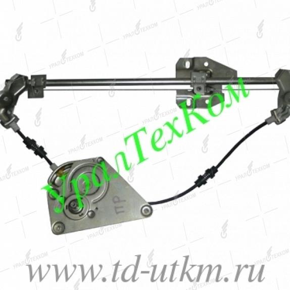 4320-6104010 Стеклоподъемник в сб. "правый" н/о (АЗ УРАЛ)