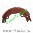 375-3507015 Колодка стояночного тормоза с/о под "пятак"