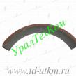 375-3507020 Накладка фрикционная колодки ручного тормоза на а/м Урал пр-во Россия