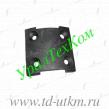 375-2902449 Вкладыш зад. кронштейна перед. рессоры (АЗ Урал)