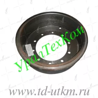 4320-3501070 Барабан рабочего тормоза "с проточкой" (под штамп. и литой щит)