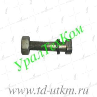 375-1802228 Болт крепления барабана ручного тормоза "резаный" с гайкой и шайбой М10