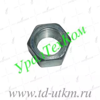 4322-2912410 Гайка задней стремянки усиленная М27х2 АЗ УРАЛ